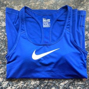 NWOT Nike Padded Workout Shirt